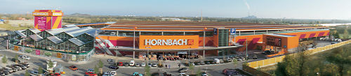 Luftbild Hornbach-Markt