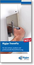 Rigips Produktbroschüre TrennFix