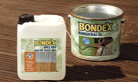 Packungen Bondex Holz Neu und Bangkirai-Öl