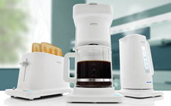 Elektro-Kleingeräte Toaster, Kaffeemaschine, Wasserkocher